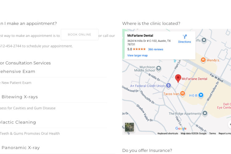 Dental FAQs Preview